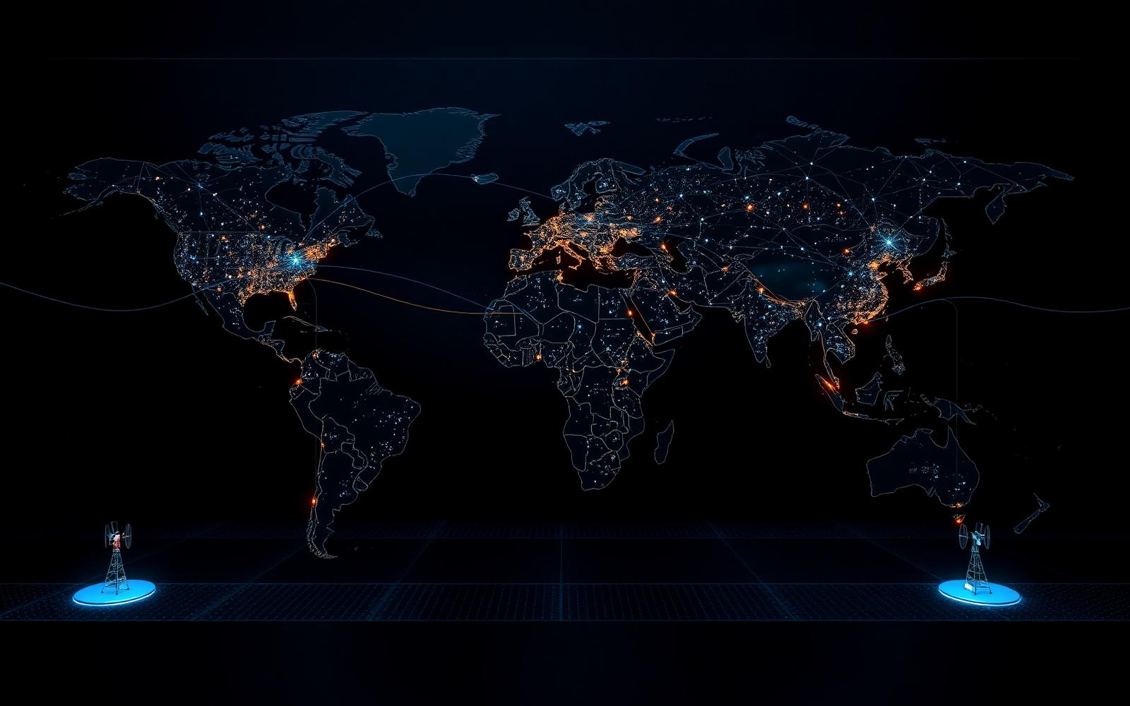 شبكة سيرفرات IPTV عالمية